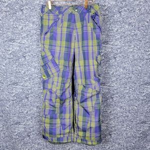 NWOT Burton Plaid Snow Pants